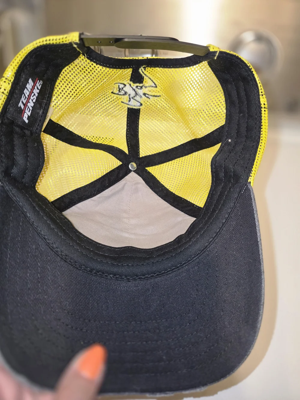 team penske trucker hat